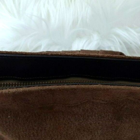 BAZAAR VINTAGE   Genuine Pig‎ Skin  Suede - Picture 6 of 16